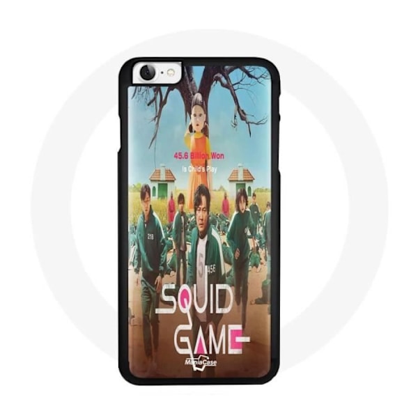 Iphone 5-fodral - Maniacase - Squid Game - Mjuk - Svart - Unisex