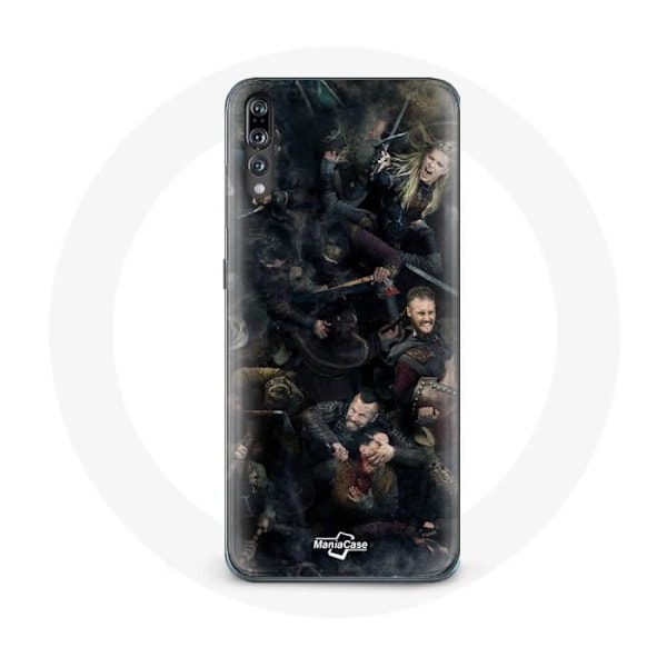 Coque för Huawei P20 Pro Vikings Teaser Säsong 6 Affisch Karaktärer Konst