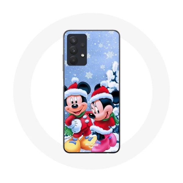 Coque - Maniacase - Samsung Galaxy A32 5G - Mickey Mouse - Flexibel - Svart svart