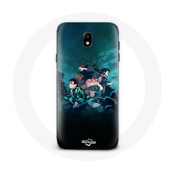 Coque för Samsung Galaxy S4 Demon Slayer Manga Tanjiro och Nezuko