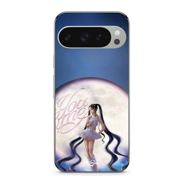 Coque - MANIACASE - Google Pixel 9 Pro - Svart - Mjuk - You and me jennie Blackpink Svart