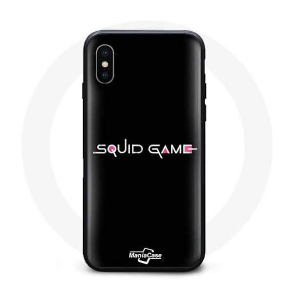 Coque - Squid Game - iPhone XS Max - Mjuk - Svart - Unisex Svart