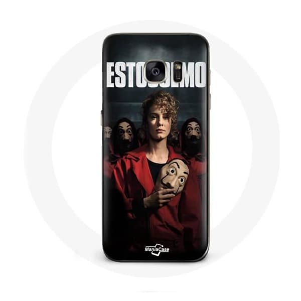 Coque pour Samsung Galaxy S7 Edge La Casa De Papel Estocolmo