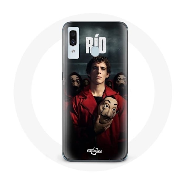 Coque för Samsung Galaxy A30 La Casa De Papel Rio Mask