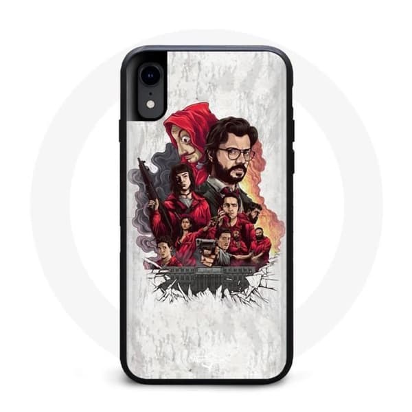 Iphone X Sarjan kuori La Casa De Papel
