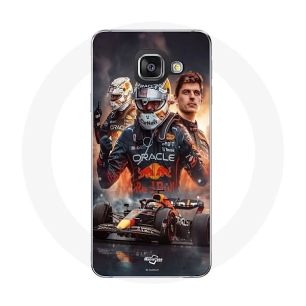 Coque Maniacase för Samsung Galaxy A5 2016 Max Verstappen F1 konst tapet