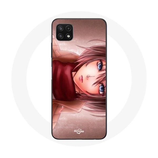 Coque för Samsung Galaxy A22 5G Mikasa Ackerman Attack on Titan Anime Series Japansk