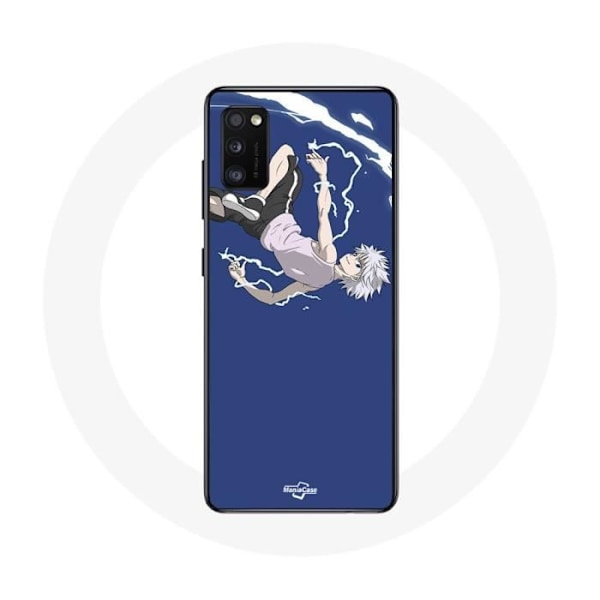 Coque - Maniacase - Samsung Galaxy S20 Plus - Killua Zoldyck - Mjuk - Skydd och dekoration Svart