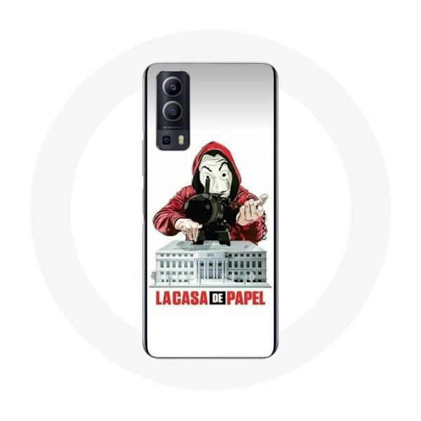 Coque - La casa de papel - Vivo Y72 - Mjuk - Skydd smartphone - Vit Vit