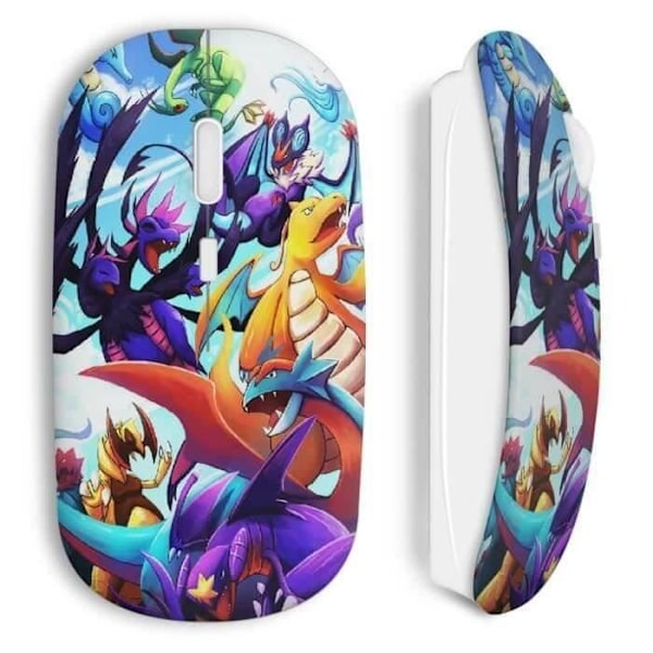 Trådlös Mus Dracolosse Dracaufeu Pokemon Graf
