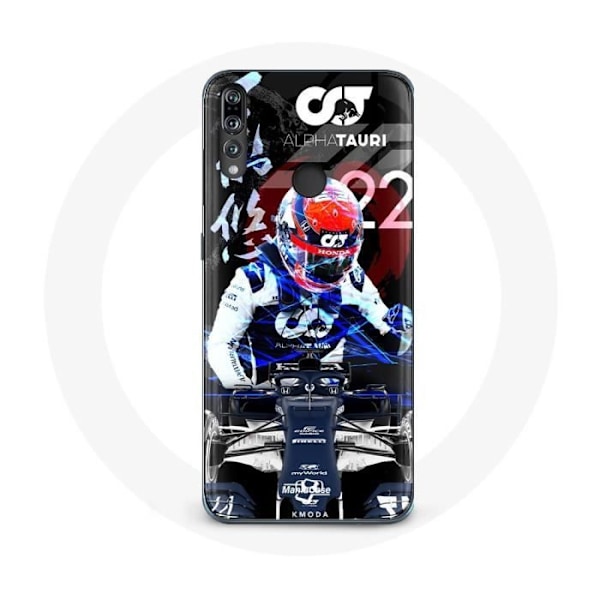 Coque för Huawei p30 lite Formel 1 Yuki Tsunoda japansk F1-förare