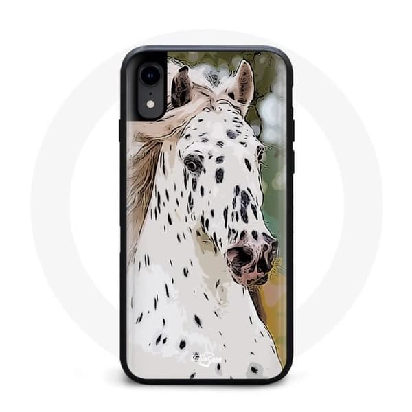 Coque iPhone X Appaloosa Häst