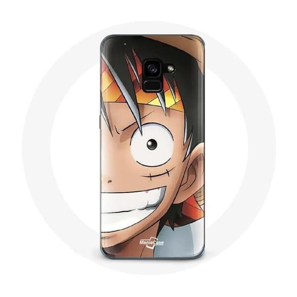 Coque för Samsung Galaxy A8 Plus One piece Manga Luffy