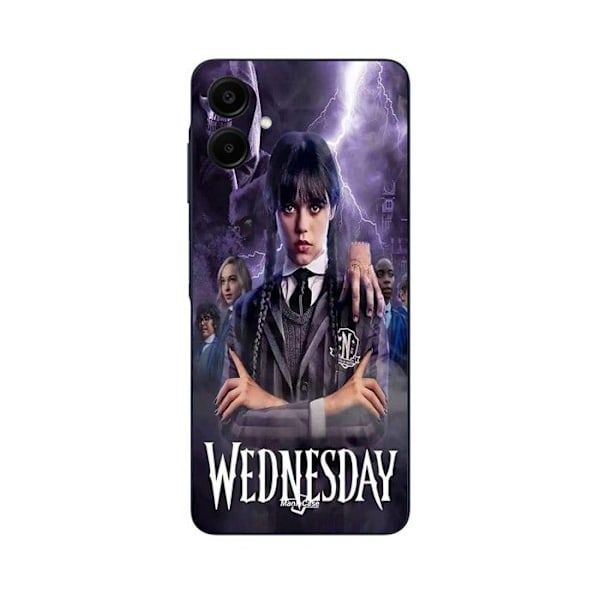 Coque för Samsung Galaxy A06 Mercredi Adams serier wednesday säsong 2 Maniacase Svart