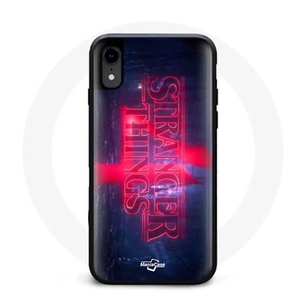 Coque för Iphone XR Stranger Things Logo Transparent Säsong 4 Trailer 2022