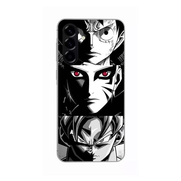 Coque - Maniacase - Samsung Galaxy A26 - Silikon - Mjuk - Anime Manga Svart
