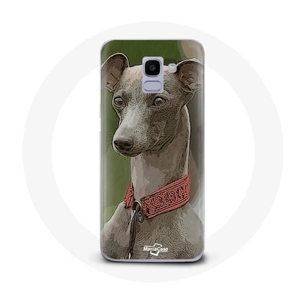 Coque för Samsung Galaxy A8 2018 Greyhound Grå