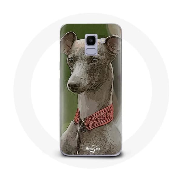 Cover til Samsung Galaxy A8 2018 Greyhound grå