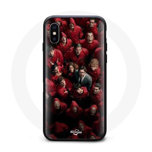 Iphone XS Max Cover La Casa De Papel