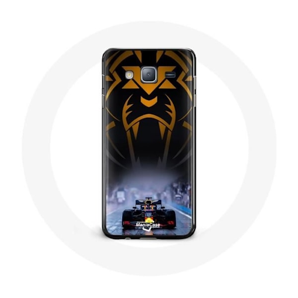 Mobilskal för Samsung Galaxy J5 2016 Formule 1 Sebastian Vettel F1-förare Svart