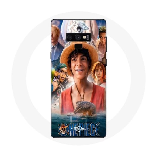 Coque - Maniacase - Samsung Galaxy Note 9 - One Piece Luffy - Mjuk - Svart