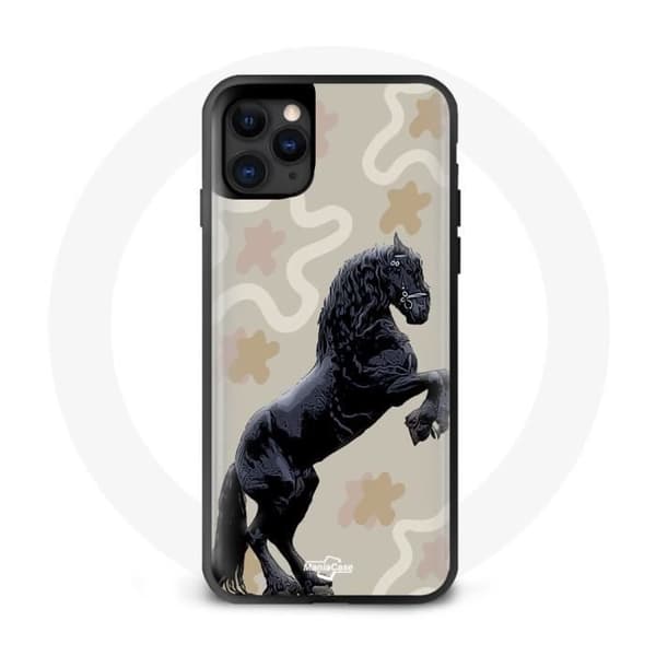 Coque Iphone 12 mini Frison Häst