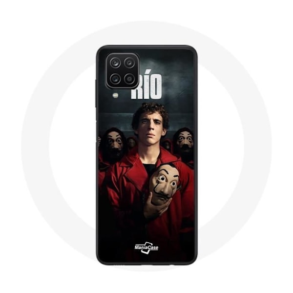 Coque för Samsung Galaxy A22 4G La casa de papel Rio Masque
