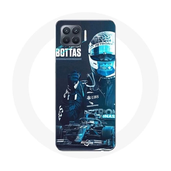 Coque för Oppo A93 Formel 1 Valtteri Bottas Formel 1-förare Svart