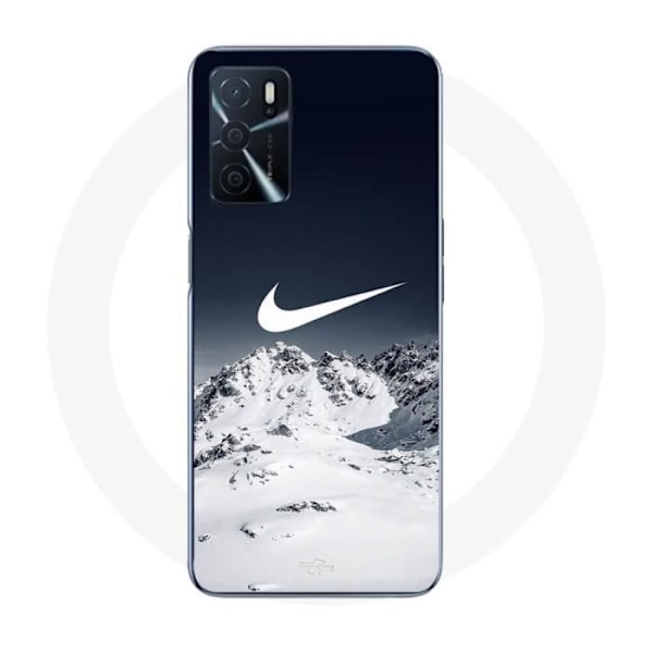 Coque Maniacase för Oppo A16S nike logotyp berg flyg