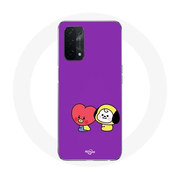 Coque för Oppo A74 BTS Bangtan Sonyeondan BT21 Tata V Chimmy Jimin