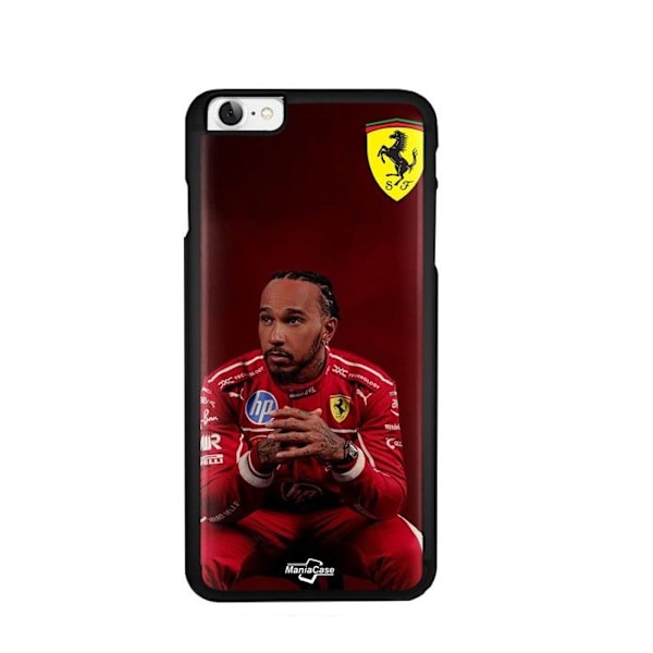 Telefoncase - Scuderia Ferrari - Iphone 8 - Mjuk - Silikon - Motiv Hamilton Svart