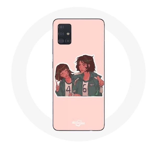 Coque för Samsung Galaxy A71 Squid Game Ji Yeong och Kang Sae Byeok