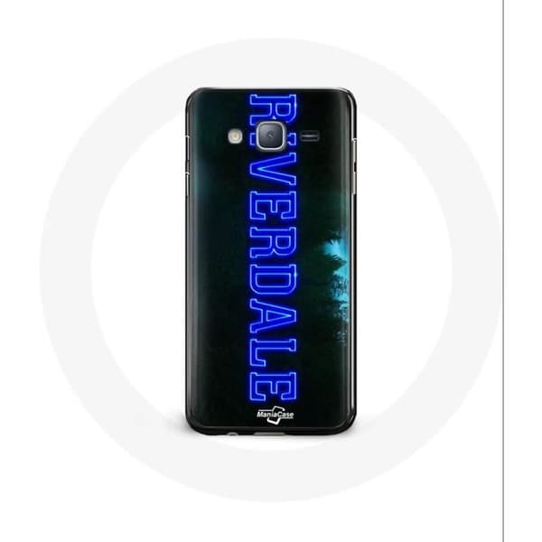 Coque - MANIACASE - Samsung Galaxy J3 - Blød - Logo - Blå Blå