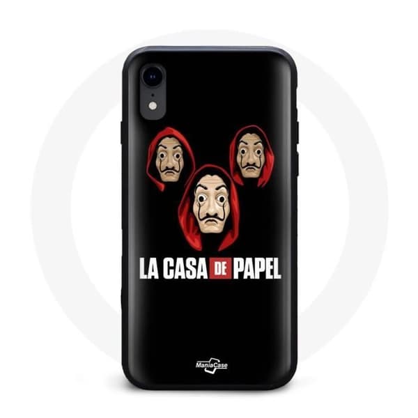 Coque Iphone XS La Casa De Papel Masque
