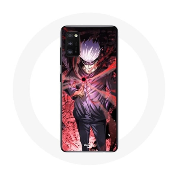 Coque - Maniacase - Samsung Galaxy A41 - Satoru Gojo - Skydd - Mjuk Svart