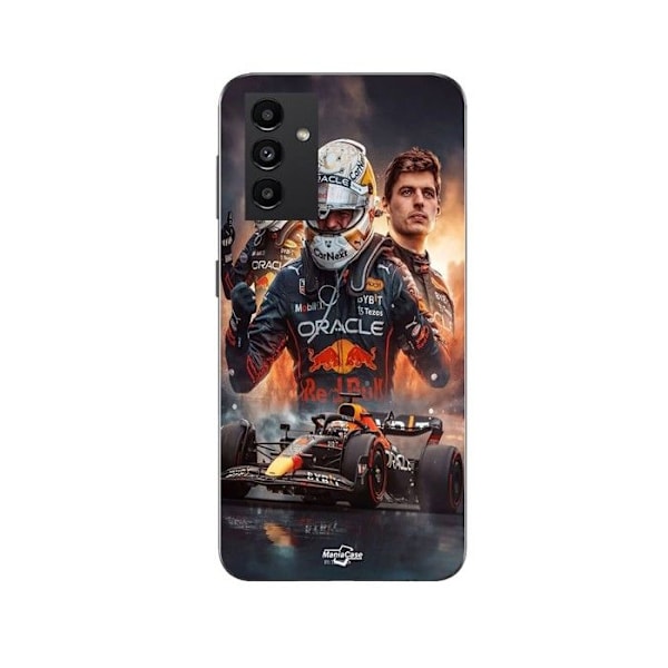 Coque - Maniacase - Samsung Galaxy A54 5G - Max Verstappen - Flexibel - Svart svart
