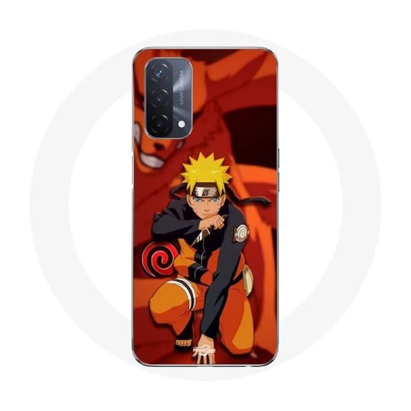 Coque Maniacase til Oppo A93 5G Naruto Kurama mode