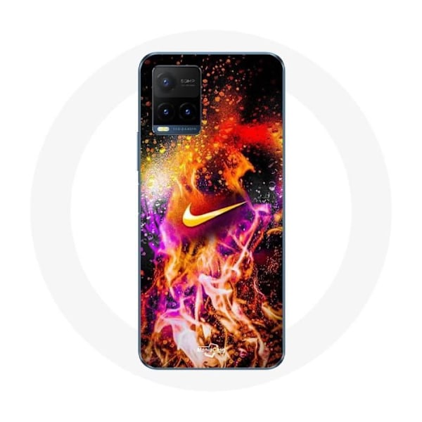 Coque - Nike - Y21s 2021 / Y21 2021 - Mjuk - Färgglad - Målning färgrik