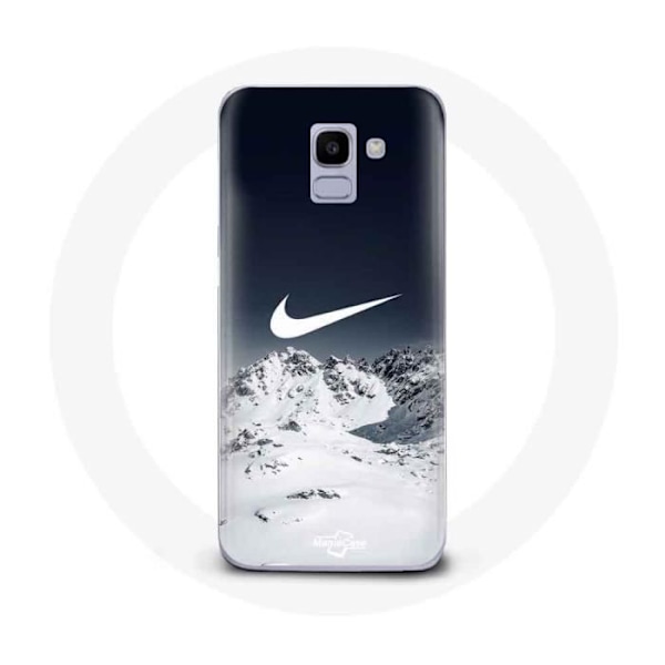 Coque för Samsung Galaxy A6 2018 Nike Logo Snö Vinter
