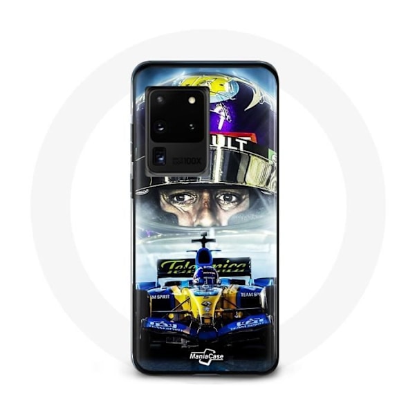 Skydd för Samsung Galaxy S20 Ultra Formel 1 Fernando Alonso Díaz spansk F1-förare