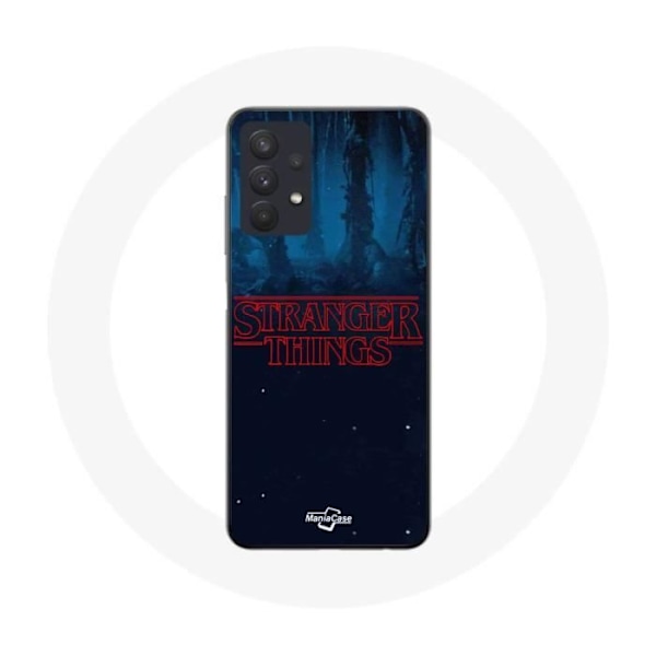Coque Maniacase för Samsung Galaxy A32 4G Stranger Things logotyp från säsong 2