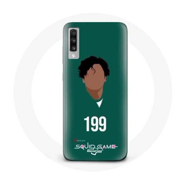 Coque för Samsung Galaxy A70 Squid Game Ali Abdul nummer 199