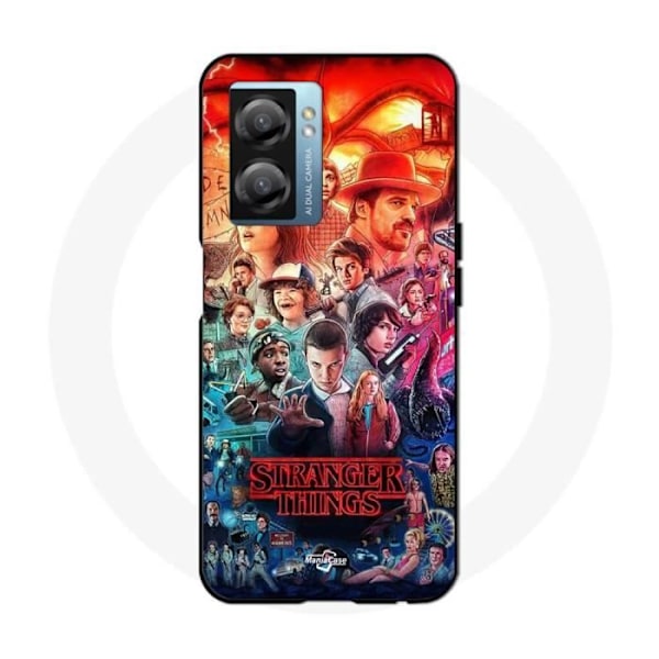 Coque Oppo A77 5G Stranger Things serie säsong 4