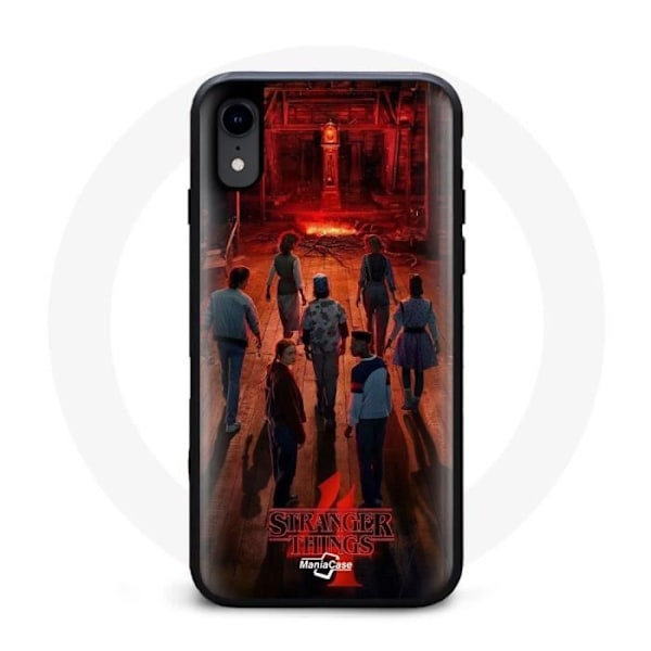 Coque för Iphone XS Stranger Things Affisch Utrustningar Fan Art Säsong 4