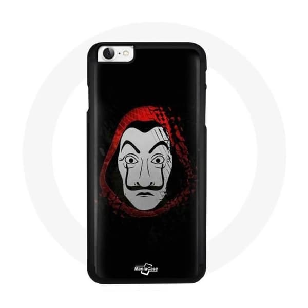 Telefoncover - La Casa de Papel - iPhone 7 - Blød - Sort - Stødbeskyttelse