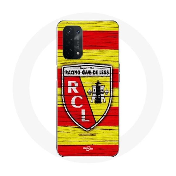 Coque för Oppo A74 5G rcl-lins original gul och röd