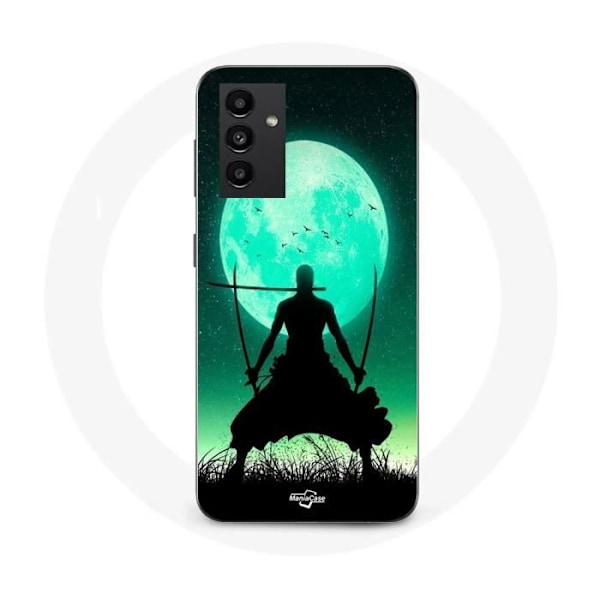 Coque Maniacase för Samsung Galaxy A34 5g Roronoa Zoro triple svärd fullmåne