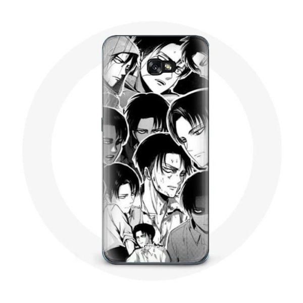 Coque för Samsung A5 2016 Attack on Titan Manga Levi Ackerman