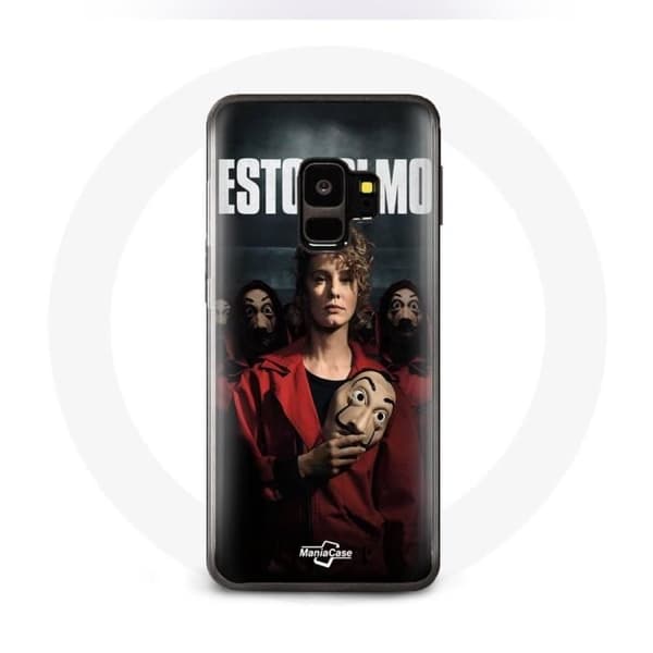 Coque pour Samsung Galaxy S9 plus La Casa De Papel Estocolmo