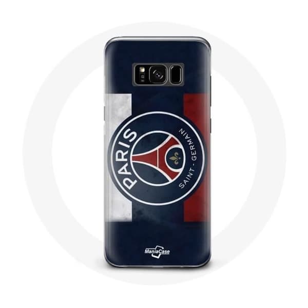 Coque - PSG - Samsung Galaxy S8 - Flexibel - Skydd - Blå
